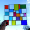modernes Tiffany Fensterbild XL Bunte Vielfalt