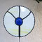 Gartenstecker Blume aus Tiffany Glas Gartendeko