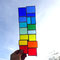 modernes Tiffany Fensterbild Bunte Vielfalt