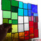 modernes Tiffany Fensterbild Regenbogen