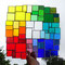 modernes Tiffany XXL Fensterbild Regenbogen