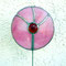 Gartenstecker Blume aus Tiffany Glas Gartendeko