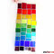 modernes Tiffany Fensterbild Bunte Vielfalt