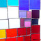 modernes Tiffany Fensterbild XXL Regenbogen
