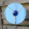 Gartenstecker Blume aus Tiffany Glas Gartendeko