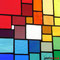 modernes Tiffany Fensterbild