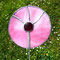 Gartenstecker Blume aus Tiffany Glas Gartendeko