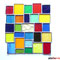 modernes Tiffany Fensterbild Regenbogen