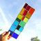 modernes Tiffany Fensterbild Bunte Vielfalt