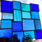 Sonnenfänger blau Tiffany Fensterbild