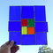 modernes Tiffany Fensterbild blaue Eleganz