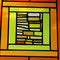 Fensterbild Gelbe Vielfalt XL Tiffany