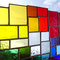 modernes Tiffany Fensterbild Bunte Vielfalt