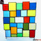 modernes Tiffany Fensterbild Regenbogen