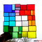 modernes Tiffany Fensterbild Regenbogen