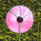 Gartenstecker Blume aus Tiffany Glas Gartendeko