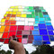 modernes Tiffany XXXL Fensterbild Regenbogen