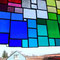 modernes Tiffany Fensterbild XXL Regenbogen