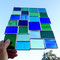 Sonnenfänger blau + grüne Vielfalt Tiffany Fensterbild
