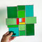 modernes Tiffany Fensterbild Eleganz