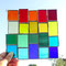 modernes Tiffany Regenbogen Fensterbild Bunte Vielfalt