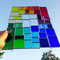 modernes Tiffany XXL Fensterbild Regenbogen
