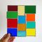 modernes Tiffany Regenbogen Fensterbild Bunte Vielfalt