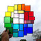modernes Tiffany Fensterbild Bunte Vielfalt