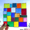 modernes Tiffany Regenbogen Fensterbild Bunte Vielfalt