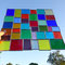 modernes Tiffany Regenbogen Fensterbild XL Bunte Vielfalt