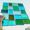 Sonnenfänger grüne Vielfalt Tiffany Fensterbild