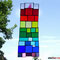 modernes Tiffany Fensterbild Regenbogen