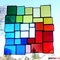 modernes Tiffany Fensterbild Bunte Vielfalt