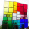 modernes Tiffany Fensterbild XL Regenbogen