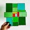 modernes Tiffany Fensterbild Eleganz