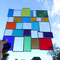modernes Tiffany Fensterbild XL Bunte Vielfalt
