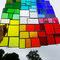 modernes Tiffany XXL Fensterbild Regenbogen