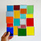 modernes Tiffany Regenbogen Fensterbild Bunte Vielfalt