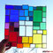 modernes Tiffany Fensterbild Regenbogen