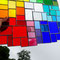 modernes Tiffany XXL Fensterbild Regenbogen