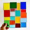 modernes Tiffany Regenbogen Fensterbild Bunte Vielfalt