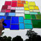 modernes Tiffany XXL Fensterbild Regenbogen