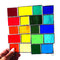 modernes Tiffany Regenbogen Fensterbild Bunte Vielfalt