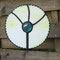 Gartenstecker Blume aus Tiffany Glas Gartendeko