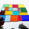 modernes Tiffany Regenbogen Fensterbild Bunte Vielfalt