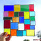 modernes Tiffany Regenbogen Fensterbild Bunte Vielfalt