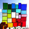 modernes Tiffany Fensterbild Bunte Vielfalt