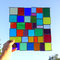 modernes Tiffany Regenbogen Fensterbild XL Bunte Vielfalt