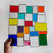modernes Tiffany Fensterbild XL Bunte Vielfalt