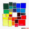 modernes Tiffany Fensterbild Regenbogen